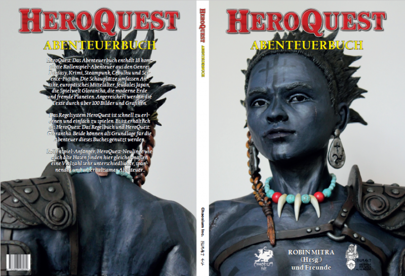 Bild: HeroQuest Abenteuerbuch - Umschlagseiten